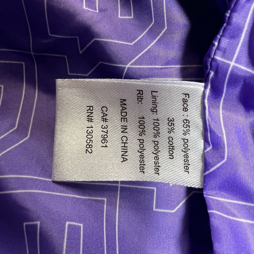 Twitch Jacket Men’s Size XL Black Purple Gamer Stream Video Hoodie - Picture 9 of 14